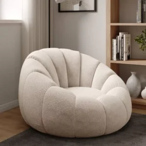 maxi poltrona a fiore