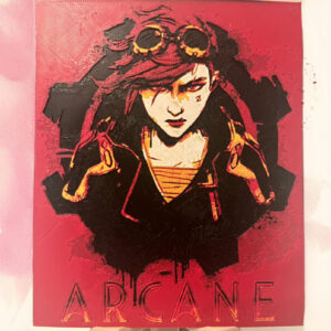 Stampa 3D multicolore di VI da Arcane in PLA opaco.